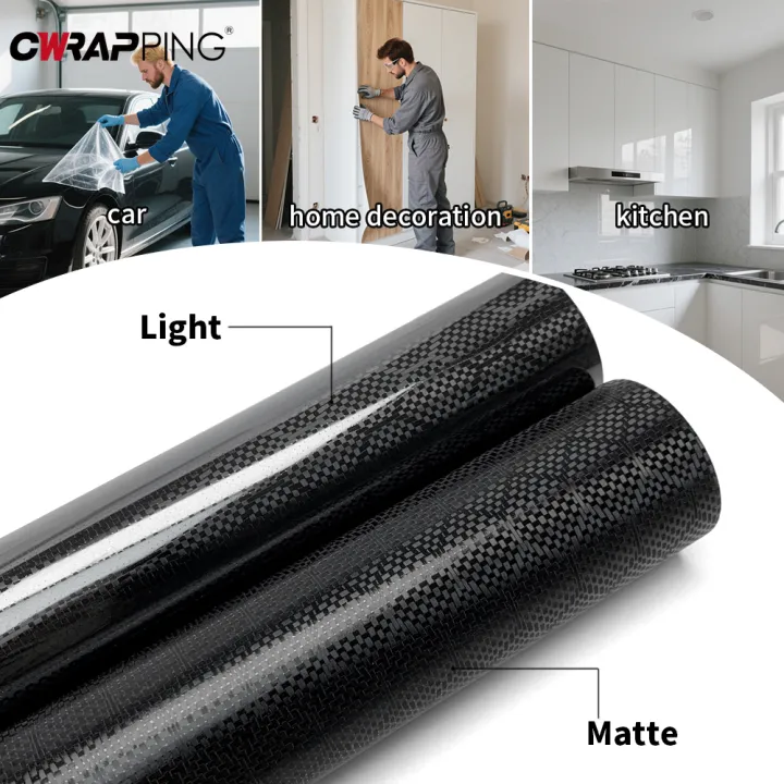 Diamonds%20Carbon%20Fiber%20Vinyl%20Wrap%20Bubble-free%20Car%20Stickers%20Waterproof%20Self-adhesive%20Glossy%20Car%20Film%20Covering%20Auto%20Accessories%20-%20Image%202
