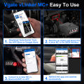 Vgate VLinker MC+ Bluetooth 4.0 OBD2 Scanner ELM327 V2.2 BimmerCode Wireless 4.0 iOS Android BT3.0 Car Diagnostic Tool.