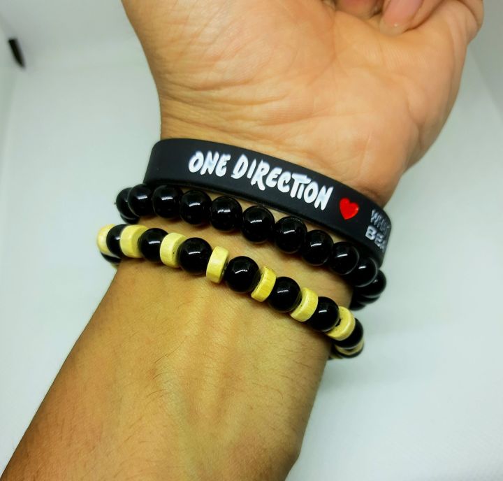 New Classic Multilayer Men And Women Brecelete with Bangle And Energy Balance Waterproof Silicone Lovers Brecelete Fashion