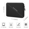HAWEEL 11 inch Tablet Sleeve Case Zipper Briefcase Bag for 9.7-11.0 inch Tablets Bag. 