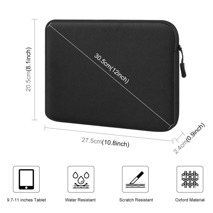 HAWEEL%2011%20inch%20Tablet%20Sleeve%20Case%20Zipper%20Briefcase%20Bag%20for%209.7-11.0%20inch%20Tablets%20Bag%20-%20Image%203