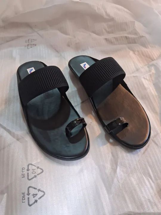 Slippers%20for%20women%20Beauty%20handmade%20slides%20black%20and%20gold%20srilanka%20made%20comfort%20for%20your%20foot%20-%20Image%206