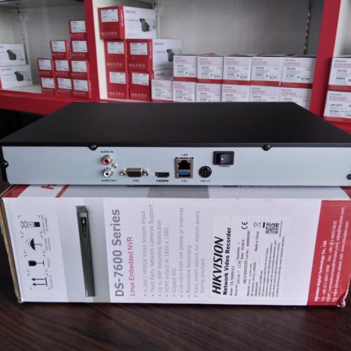 NVR DS-7616N1-E2 16 CHENNEL (STOCK CLEARING)