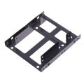 Dual Desktop SSD Mounting Bracket  2.5 To 3.5 inch Hard Disk Bracket Hard Drive Internal Adapter Mounting Kit Bracket. 