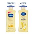 Vaseline Intensive Care Deep Moisture Nourishing Body Lotion 400 ml, Daily Moisturizer for Dry Skin, Gives Non-Greasy, Glowing Skin - For Men & Women.