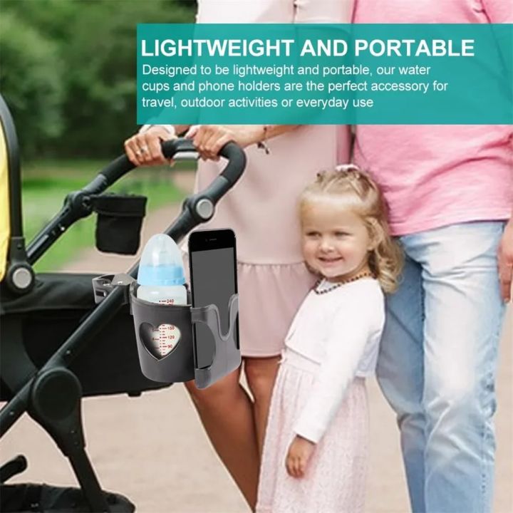 Baby%20stroller%20cup%20stand,%202-in-1%20baby%20stroller%20bottle%20and%20phone%20stand,%20baby%20stroller,%20baby%20stroller%20wheelchair%20accessories%20-%20Image%202