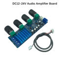 TPA3116D2 Digital Power Amplifier Board, XH-M577, 80Wx2, 12-24V High Power Voice Board with Two Tracts. 