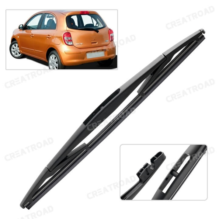Wiper%2012"%20Rear%20Wiper%20Blade%20For%20Nissan%20Micra%20/%20March%20K13%20Hatchback%202010%20-%202015%20Windshield%20Windscreen%20Tailgate%20Window%20-%20Image%202