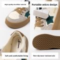 Girls Canvas Shoes Anti-slip Soft Bottom Velcro Children's Sneakers Trendy Elementary School Students Shoes Fall New Style. 