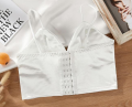 Satin crop top. 