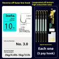 1pcs carp hook bighead carp reverse off-base line hook suspended off-bottom used in deep water. 
