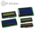 LCD1602 LCD 1602 2004 12864 module Blue Green screen 16x2 20X4 Character LCD Display Module HD44780 Controller blue black light. 