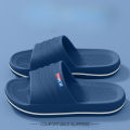 Comfortable House Men's Slippers 2026 New Summer Slippers for Men Non-slip Bathroom wear Men's Slippers Dark Blue Coffee. 