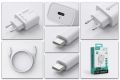 REEOO Rc 30 30W GaN Fast Charger with 1M Type-C Cable - Qualcomm Quick Charge 3.0 Adapter for Xiaomi Samsung Vivo Oppo Infinix all Android phone.