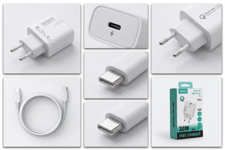 REEOO%20Rc%2030%2030W%20GaN%20Fast%20Charger%20with%201M%20Type-C%20Cable%20-%20Qualcomm%20Quick%20Charge%203.0%20Adapter%20for%20Xiaomi%20Samsung%20Vivo%20Oppo%20Infinix%20all%20Android%20phone%20-%20Image%205