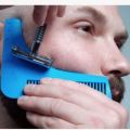 YS00005- Men's Beard Comb Hairdressing Beard Care Beard Styling Template Ruler Comb. 