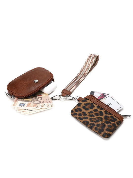 MIYIN%20Fashion%20Mini%20Zipper%20WristletWallet%20Women%20Double%20Pocket%20Wristlet%20Portable%20KeychainWallet%20Coin%20Purse%20Detachable%20Small%20Wallet%20-%20Image%205