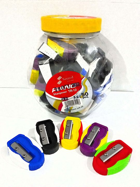 Piano Sharpener TR-12, Double Screw and Large Blade Oval Shape Sharpeners, Pencil Sharpeners