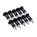 10Pcs/lot 775 Cpu Heatsink Mount Pin Plastic Push Screw Cooler Cooling Fan Fastener For Intel Socket. 