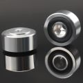 4 Pcs HIFI Speaker Spikes Stand Feet Pad Aluminum Alloy Isolation Absorb Shock Amplifier Base Feet for Speakers CD Amplifier.