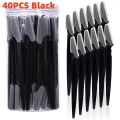 10/40Pcs Eyebrow Trimmer Face Blade Shaver Portable Eye Brow Epilation Hair Removal Safety Eyebrow Cutting Woman Makeup Tools.