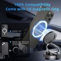 Magnetic Phone Holder Stand, for Suction Cup Phone MountAdjustable Swivel Lock, for Your Car/Gym/Mirror.