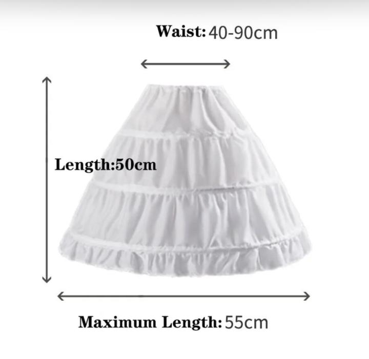 Girls%20Crinoline%20Petticoat%20With%20Hoop%20Children%20Under%20Skirt%20Short%20White%20Underskirt%20A-line%20Ball%20Gown%20Child%20Petticoats%20-%20Image%203