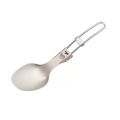 Keith Titanium Tableware Spoon Portable Healthy Lightweight Outdoor Picnic Hiking Folding Cutlery Ti5308. 