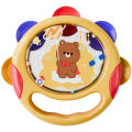 Baby toys, hand-held drums, percussion instruments, baby hand-held tambourines.