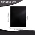 5/10 Sheets Laser Testing Paper 210x285mm Black Double Sided Laser Marking Engraving Machine Test Focus Paper.