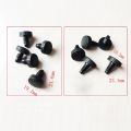 5 Pcs Snooker Cue Butt Protectors 19.2mm Plastic Dustproof Scratch Resistant Cue Bottom Cover For Peradon For Master Parts.