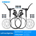 TANKE MT200 Bike Hydraulic Disc Brake MTB Brake BL BR 800/1600mm Bicycle Brake 2 Piston 3 Finger Steel Lever Bike Parts Upgrade. 