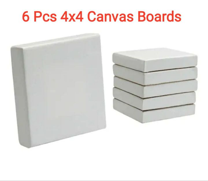 6%20Pcs%20of%204x4%20Canvas%20Boards%20For%20Painting%20Mini%20Canvas%20Boards%20-%20Image%202