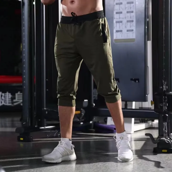 Men's%20Drawstring%20Sweatpants%20GYM%20Shorts%20Fashion%20Cargo%20Short%20Men%20Cropped%20Trousers%20Summer%20Beach%20Shorts%20Casual%20Jogging%20Track%20Pants%20-%20Image%207