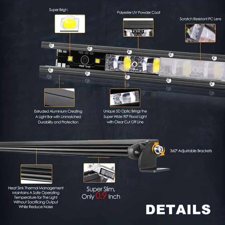 Super%20Bright%20LED%20Light%20Bar%20Offroad%208"%2012V%2024V%20Spotlight%20Barra%20LED%20Work%20Light%20for%20Lada%20Truck%204x4%20SUV%20ATV%20Car%20Driving%20Fog%20Light%20-%20Image%203