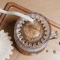 50/100pcsHand Brewed Drip Filter Coffee Filter Paper, Fits B75 Coffee Dripper & 1-2 Cups Wave Dripper Coffee Filter Papers.