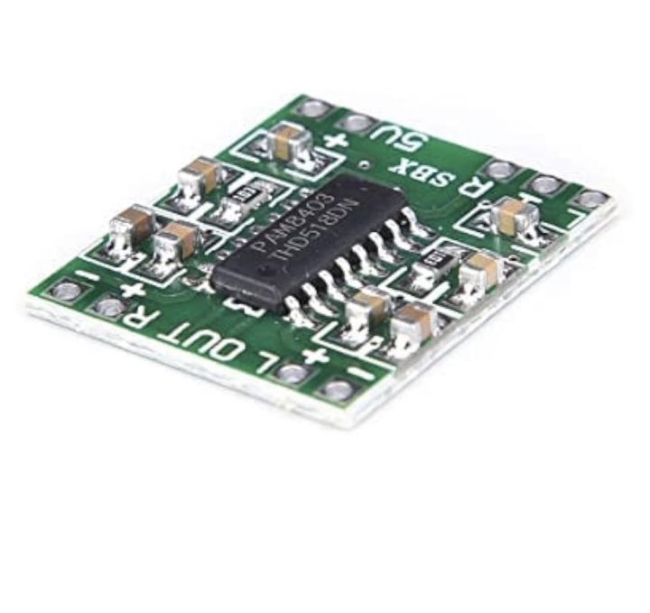 Mini Digital Power Amplifier Board Class D digital amplifier PAM8403 (HW-104) module 3 Plus 3 watts