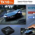 TX10 PRO 8K Android Smart TV Box Dual Band Wifi And Bluetooth 5.0. 
