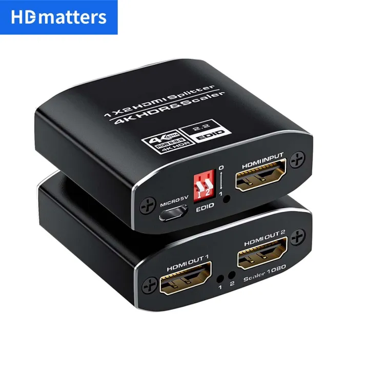 KALEA-INFORMATIQUE Splitter HDMI 2.0 4K 60Hz | 1 Ingresso A 8 Uscite Con CEC, EDID E HDCP 2.2 - 3