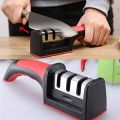 Kitchenly Professional Knife Sharpener 3-in-1/Sharp Knife Sharpener / Knife Sharpening Tool. 