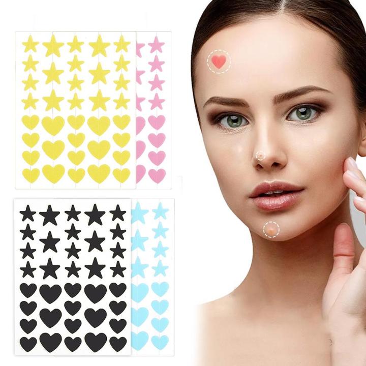 36PCS Star Pimple Patch Acne Colorful Invisible Acne Removal Skin Care ...