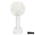 Desk Fan High Velocity Electric Fan USB Rechargeable Student Fan Cat Ear Design Mini Fan Portable Hand Held Fan For Office 1Pcs. 