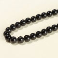 4 6 8 10mm Natural Stone Black Obsidian Bead Polished Round Loose Spacer Bead For Jewelry Making Diy Necklace Bracelet Accessory.