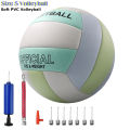 PVC Thickness 2.7mm Machine-Sewn Volleyball No. 5 Macaron Color Game-Specific Ball Soft Inflatable Beach Volleyball. 