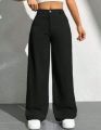 Ladies' High Waisted Pants, Casual Wide Leg Trousers for girls/ Women , (Mum Pants). 