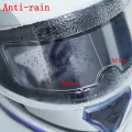 Motorcycle Helmet Clear Anti-Fog Rainproof Film Helmet Lens Durable Nano Coating Sticker Moto Safety Driving Helmet Accessories. 