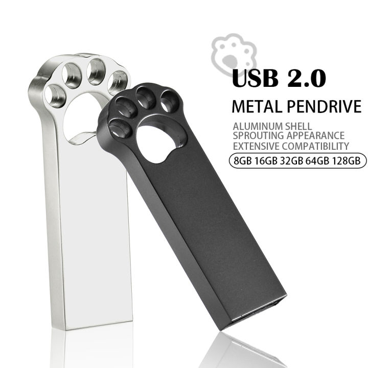JASTER%20Bear%20Claw%20USB%20Flash%20Drive%20128GB%20Creative%20Business%20Pen%20Drive%2064GB%20Memory%20Stick%2016GB%208GB%204GB%20128M%20Metal%20Pendrive%2032GB%20%20-%20Image%204
