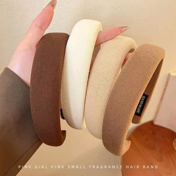 1/2/3/5pcs%20Wild%20Solid%20Color%20Sponge%20Headband%20for%20Women%20Fashion%20Girl%20Wash%20Face%20Wide%20Edge%20Simple%20Hair%20Band%20-%20Image%206