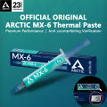 Original ARCTIC AC MX-6 Thermal Paste Heat Conduction Compound Silicone Grease For Computer PC Laptop CPU GPU Video Card Chips. 
