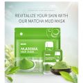 LAIKOU Deep Cleansing 12 Pcs/Set Matcha Mud Mask- 5gX12 Pcs. 